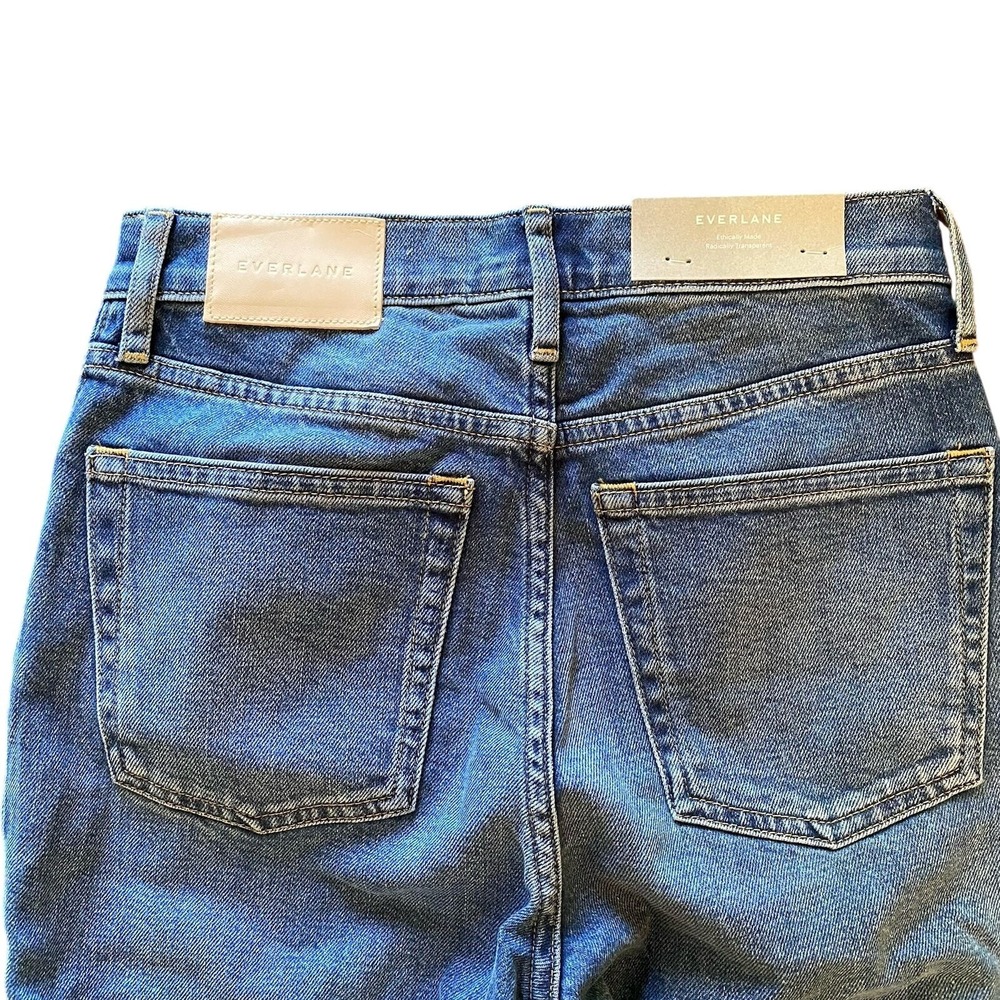 Everlane NWT Cheeky Straight Jean Women Size 25R Relaxed Fit Denim - Picture 11 of 13